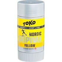 картинка Мазь держания лыжная TOKO Nordic GripWax желтая 0 /-2 от магазина